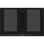 Voir la diapositive 1 : Siemens Table de cuisson aspirante induction 80cm 4 feux 7400w noir - ex875lx67e