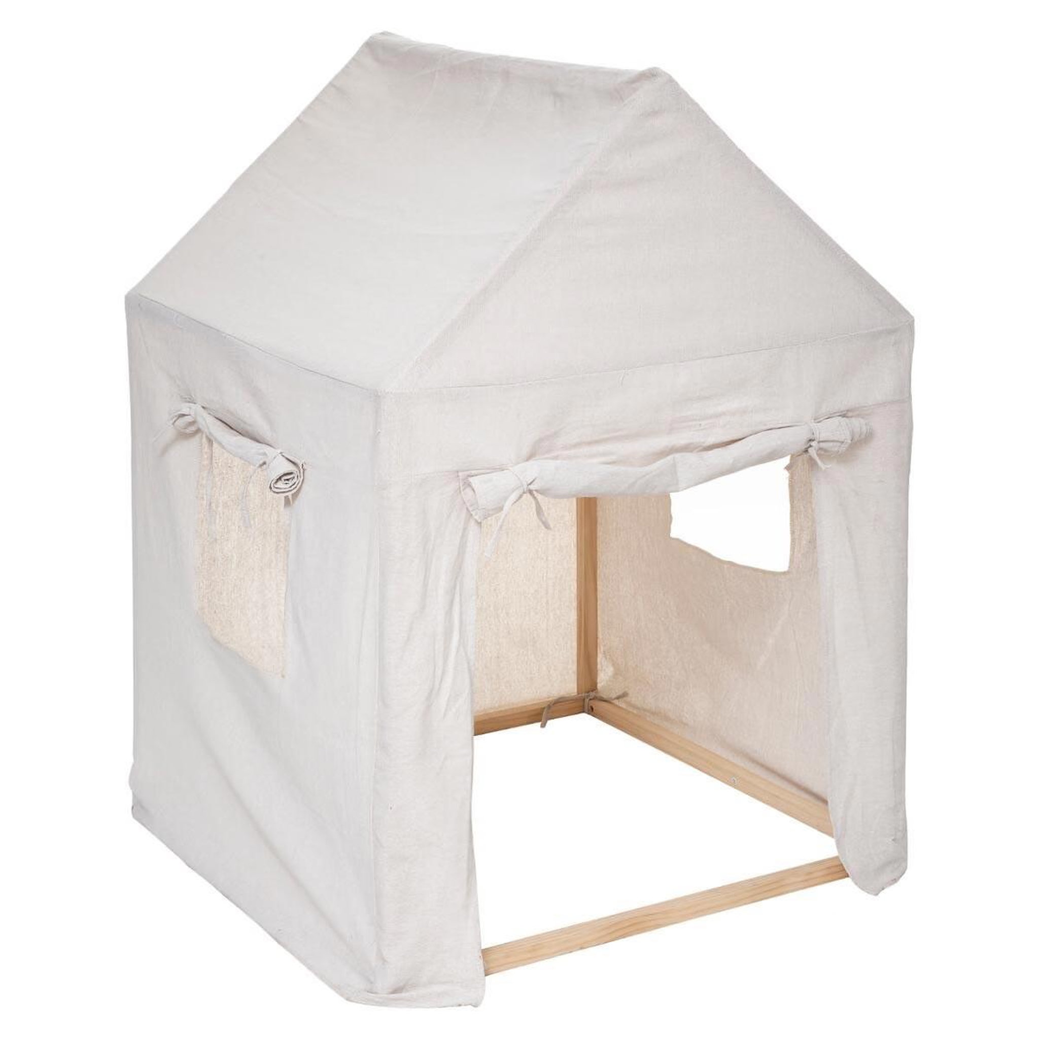 Atmosphera Kids Maison déco enfant  pin & toile  116cm beige
