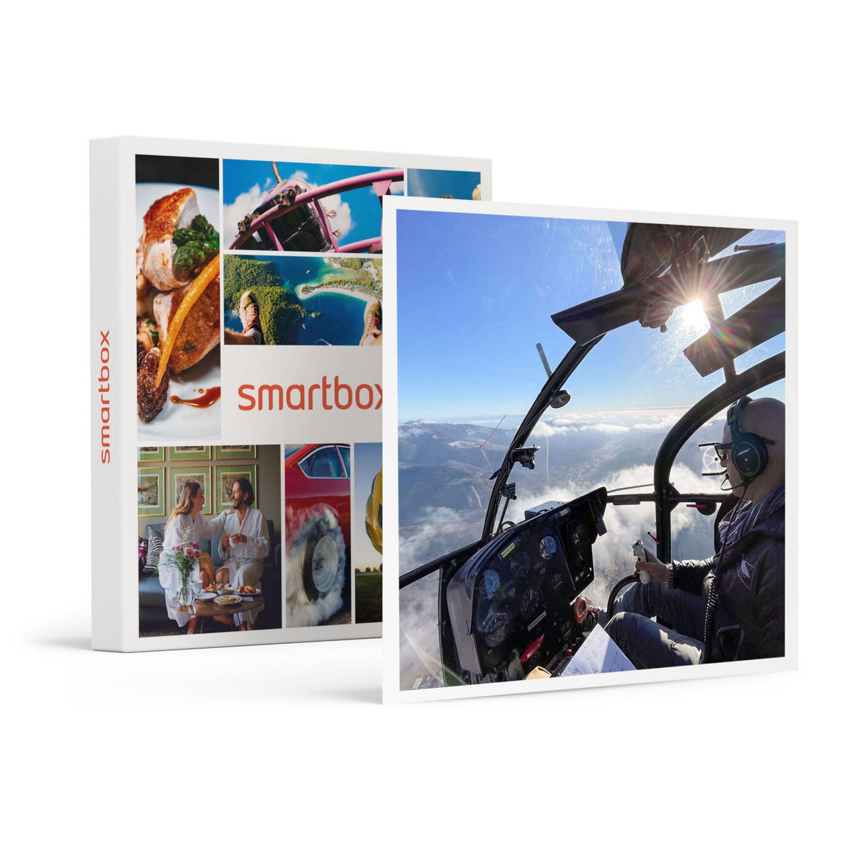 Smartbox Vol en hélicoptère de 20 min au-dessus de Montbéliard - Coffret Cadeau Sport & Aventure
