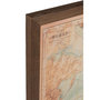 Voir la diapositive 3 : Paris Prix Tableau Carte du Monde  LED  116x175cm Marron