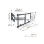 Voir la diapositive 5 : Vogel's Support mural pour écran plat Vogel s ELITE TVM 5845 FULL ORIENTABLE POUR TELEVISION DE 55 A 100