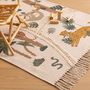 Voir la diapositive 5 : ATMOSPHERA Tapis enfant en coton Jungle - 100 x 150 cm