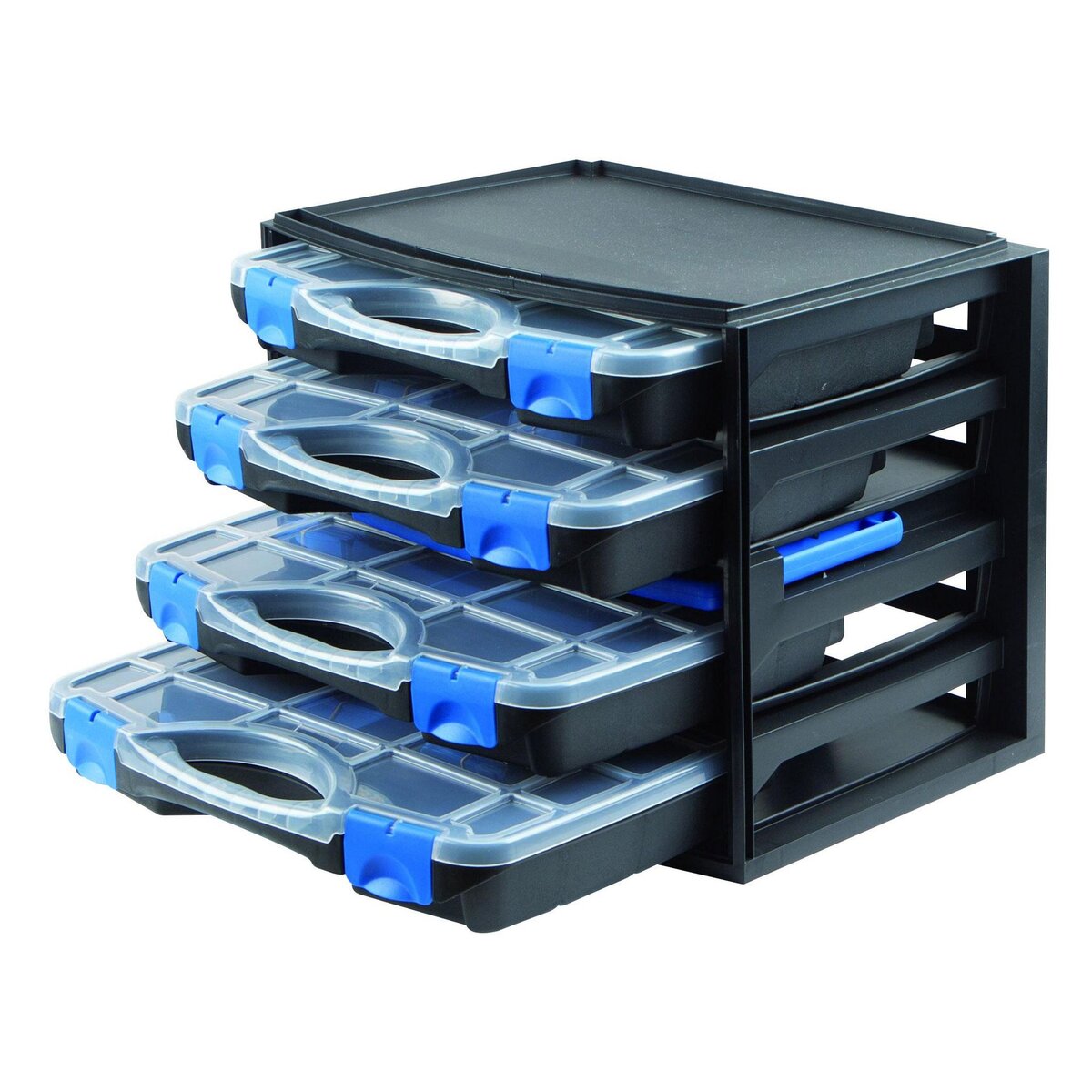 OUTIFRANCE Rangement de 4 mallettes