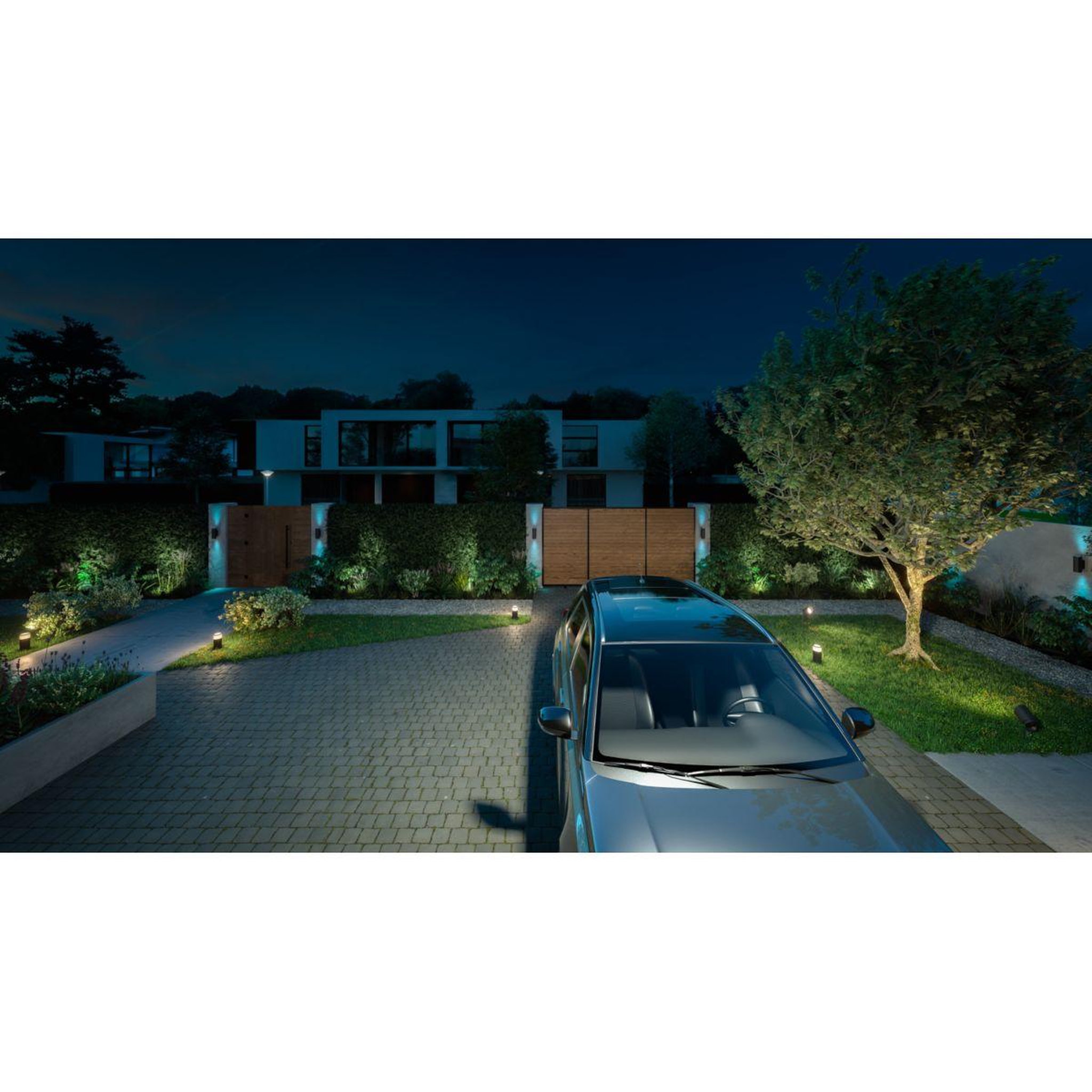 Voir la diapositive 5 : Philips Caméra de surveillance HUE SECURE filaire blanche