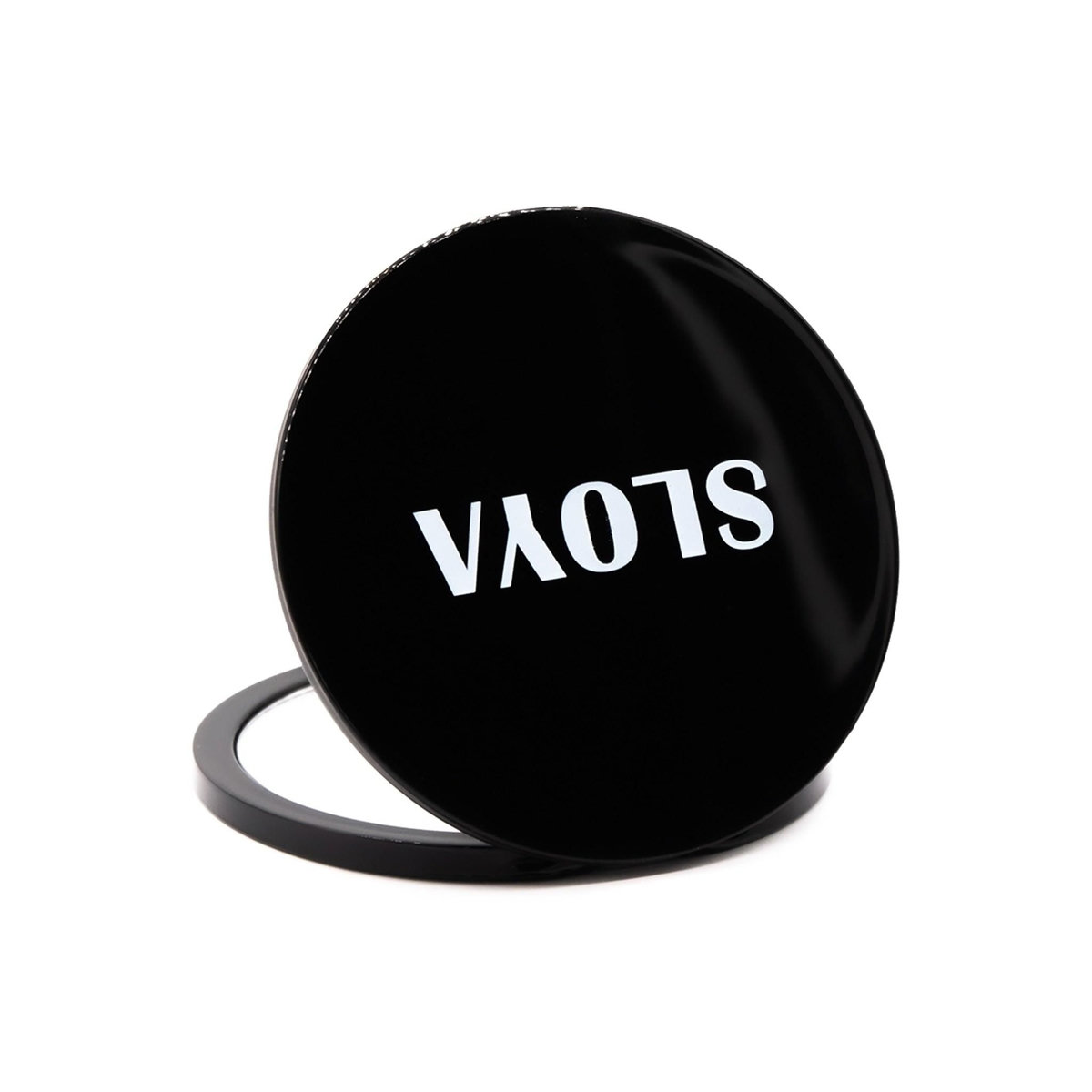 SLOYA Miroir de poche noir brillant