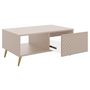 Voir la diapositive 4 : BEST MOBILIER Sorolla - table basse - 100 cm