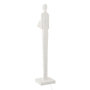 Voir la diapositive 2 : Paris Prix Lampadaire Uni en Résine  Personne  151cm Blanc