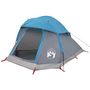 Voir la diapositive 4 : VIDAXL Tente de camping a dome 1 personne bleu impermeable