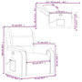 Voir la diapositive 6 : VIDAXL Fauteuil de massage inclinable Vert fonce Tissu