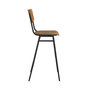 Voir la diapositive 6 : Rendez vous déco Lot de 2 chaises de bar 75 cm en bois-Clem