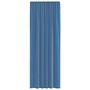 Voir la diapositive 4 : VIDAXL Rideaux en voile avec boucles 2 pcs bleu royal 140x260 cm