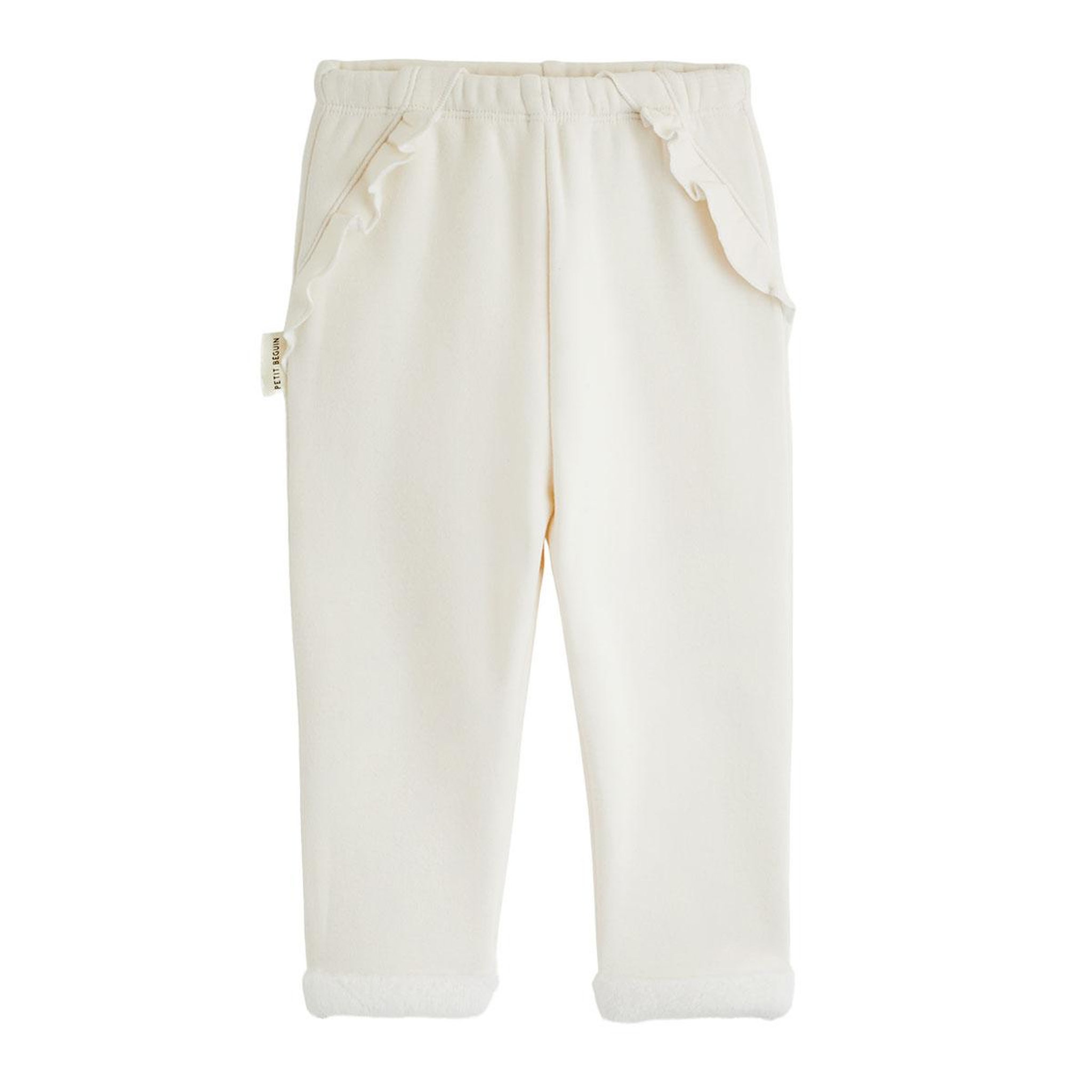 Voir la diapositive 3 : PETIT BEGUIN Lot de 2 leggings enfant en molleton ultra chaud Ilana