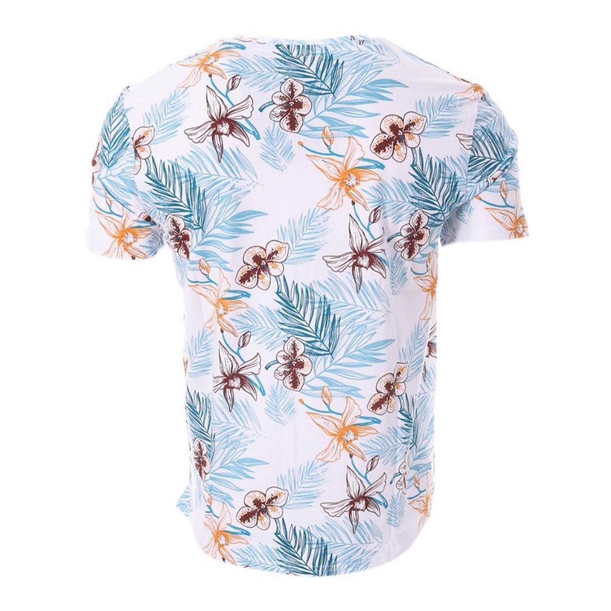 RMS 26 T shirt Blanc//Orange Homme RMS26 91253