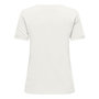 Voir la diapositive 2 : JACQUELINE DE YONG T-shirt Ecru/Rose Femme JDY Kitty