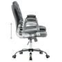 Voir la diapositive 5 : VIDAXL Chaise de bureau pivotante Noir Similicuir