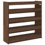 Voir la diapositive 6 : VIDAXL Étagère à chaussures chêne marron 80x25x81 cm bois ingénierie
