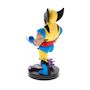 Voir la diapositive 2 : Marvel Figurine Cable Guys Support et chargeur Wolverine jaune