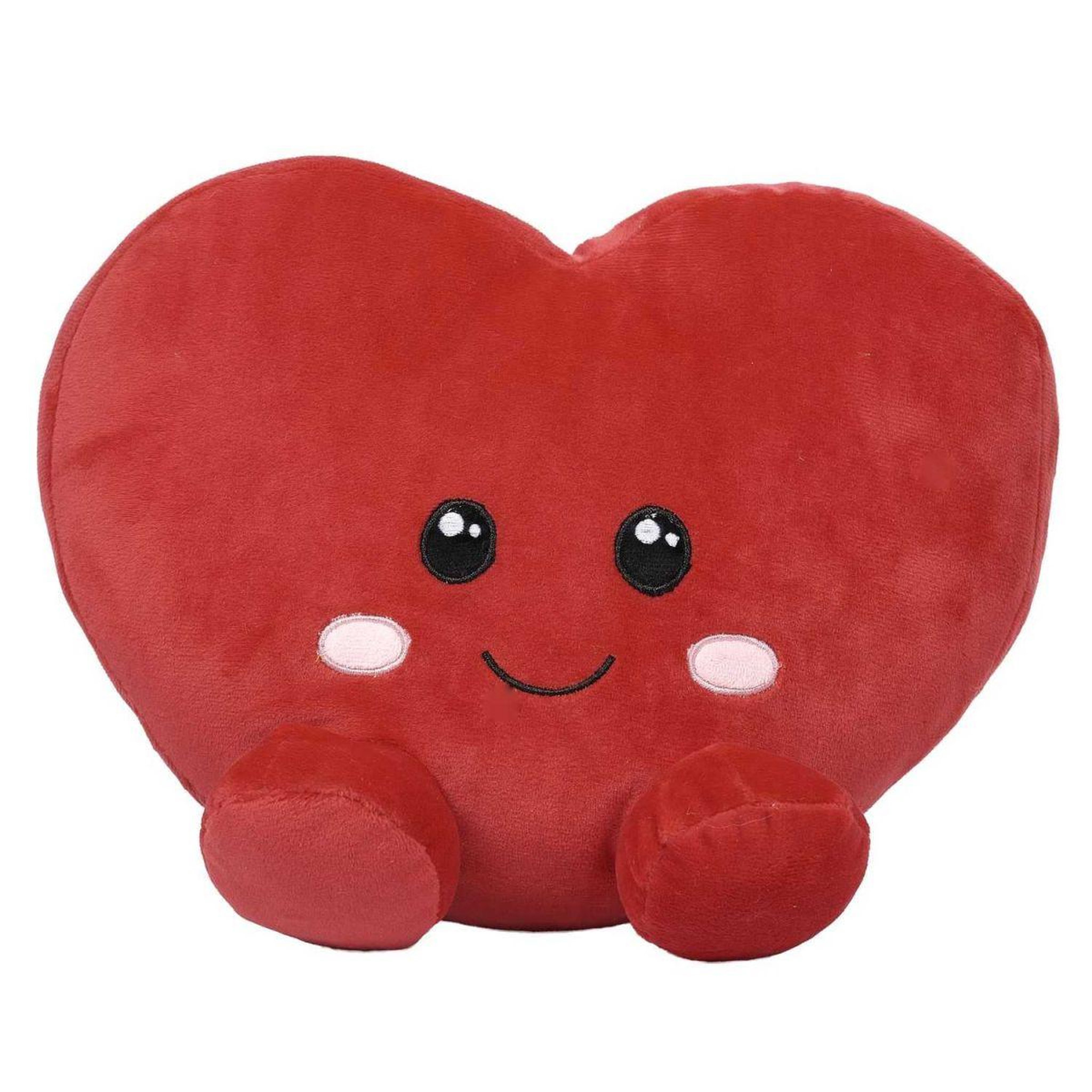 The concept Factory Peluche enfant cœur  kawaii  25cm rouge