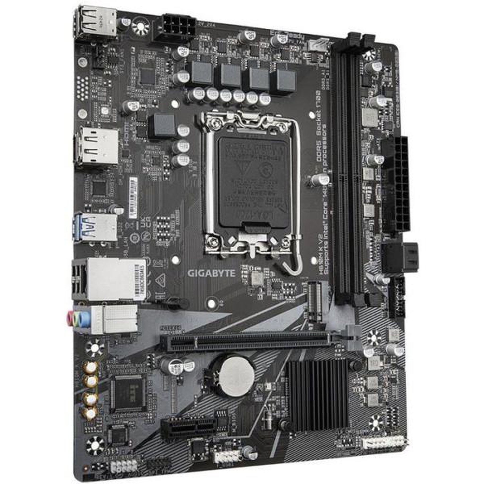 Voir la diapositive 3 : Gigabyte Carte mere - GIGABYTE - H610M K V2 DDR5 - Format Micro-ATX - Chipset Intel H610 - DDR5