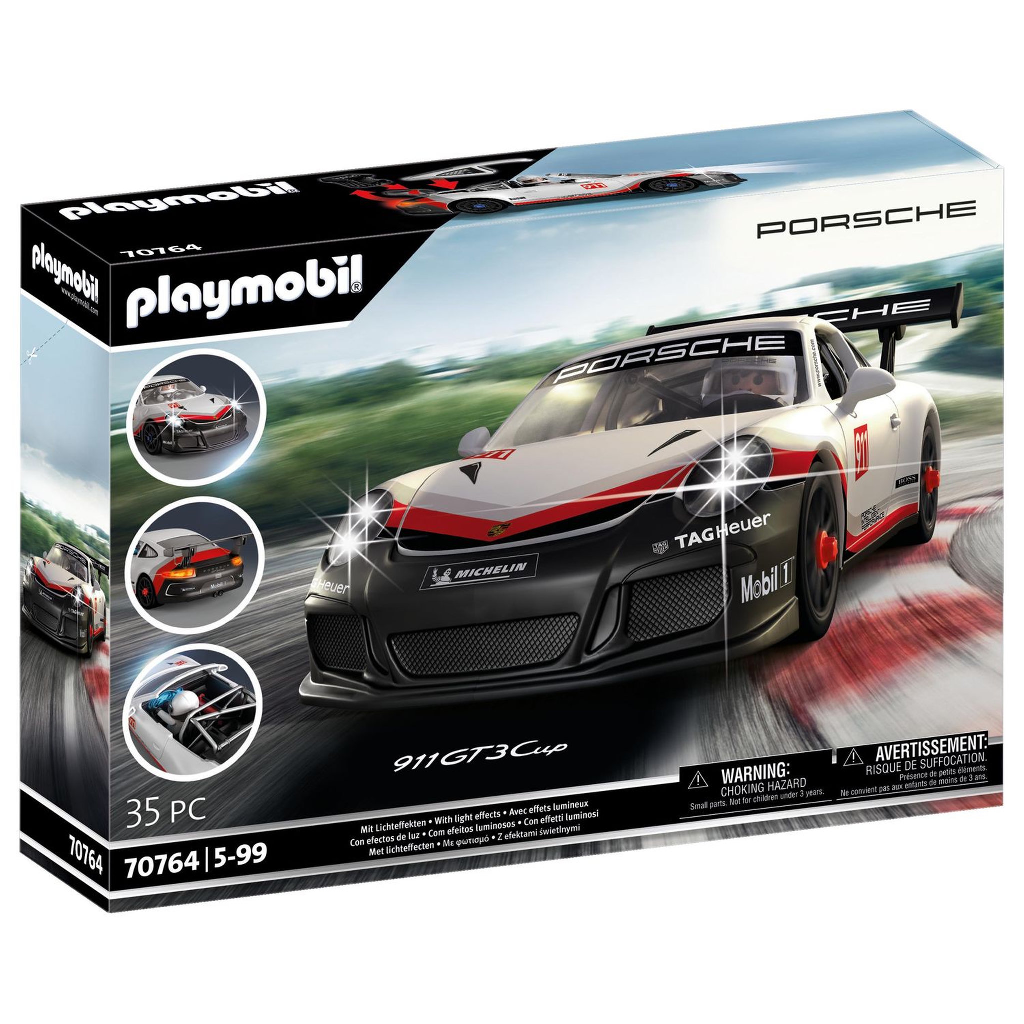 Voir la diapositive 1 : PLAYMOBIL 70764 Porsche - Coupe Porsche 911 GT3