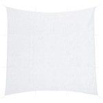 VIDAXL Filet de camouflage avec sac de rangement 614x581 cm blanc