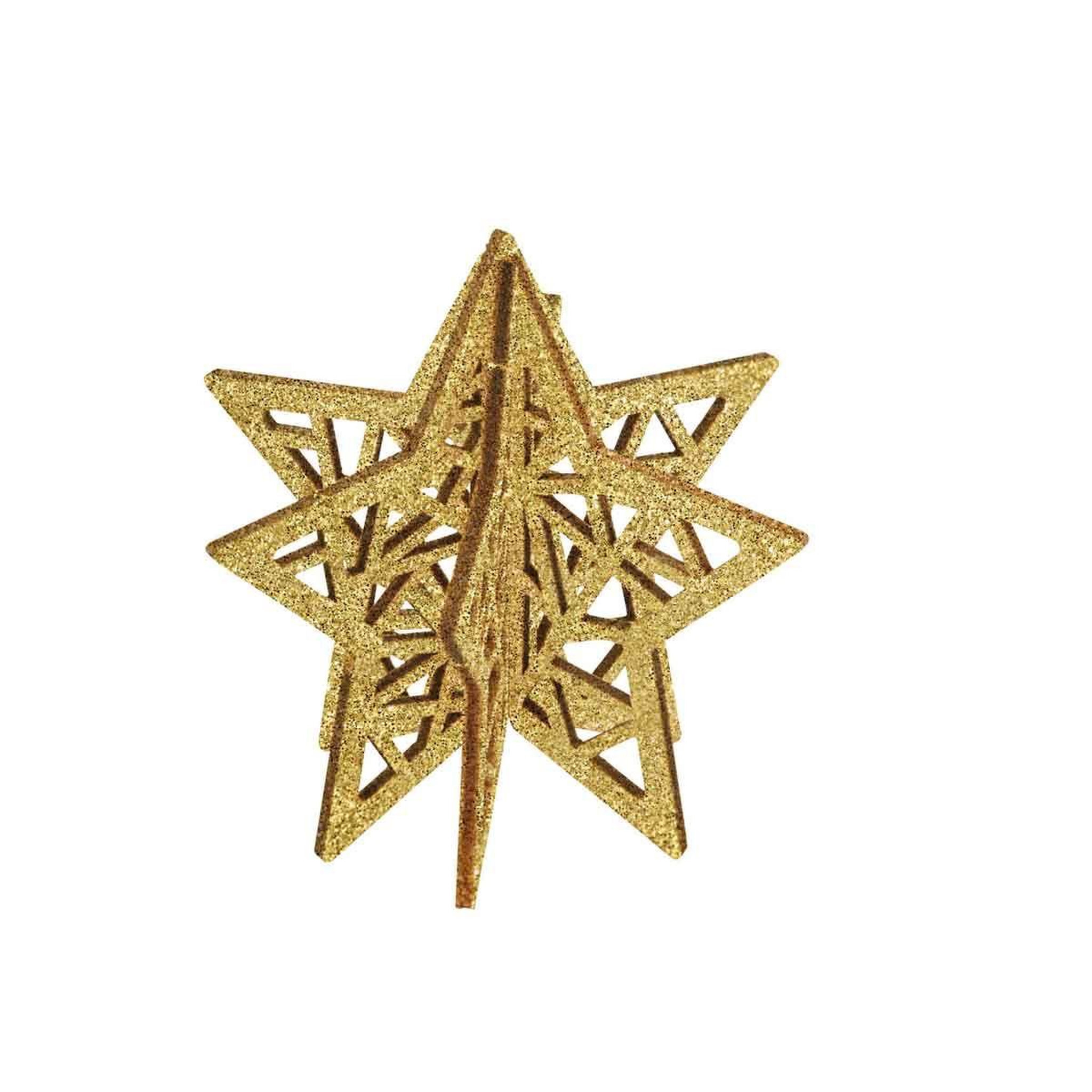 Voir la diapositive 2 : ARTDESIGN Puzzle 3d à personnaliser  étoile de noël  8cm naturel