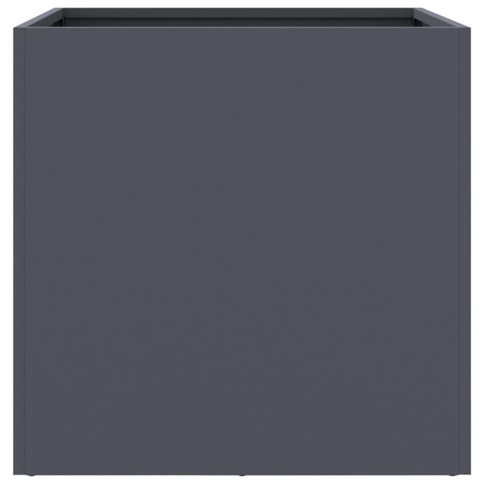 Voir la diapositive 5 : VIDAXL Jardiniere anthracite 42x40x39 cm acier