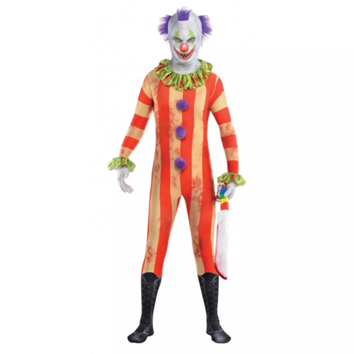  Déguisement Monstrueux Clown - Halloween - M