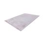Voir la diapositive 2 : Paris Prix Tapis à Poils Longs Uni  Saika  Rose & Blanc
