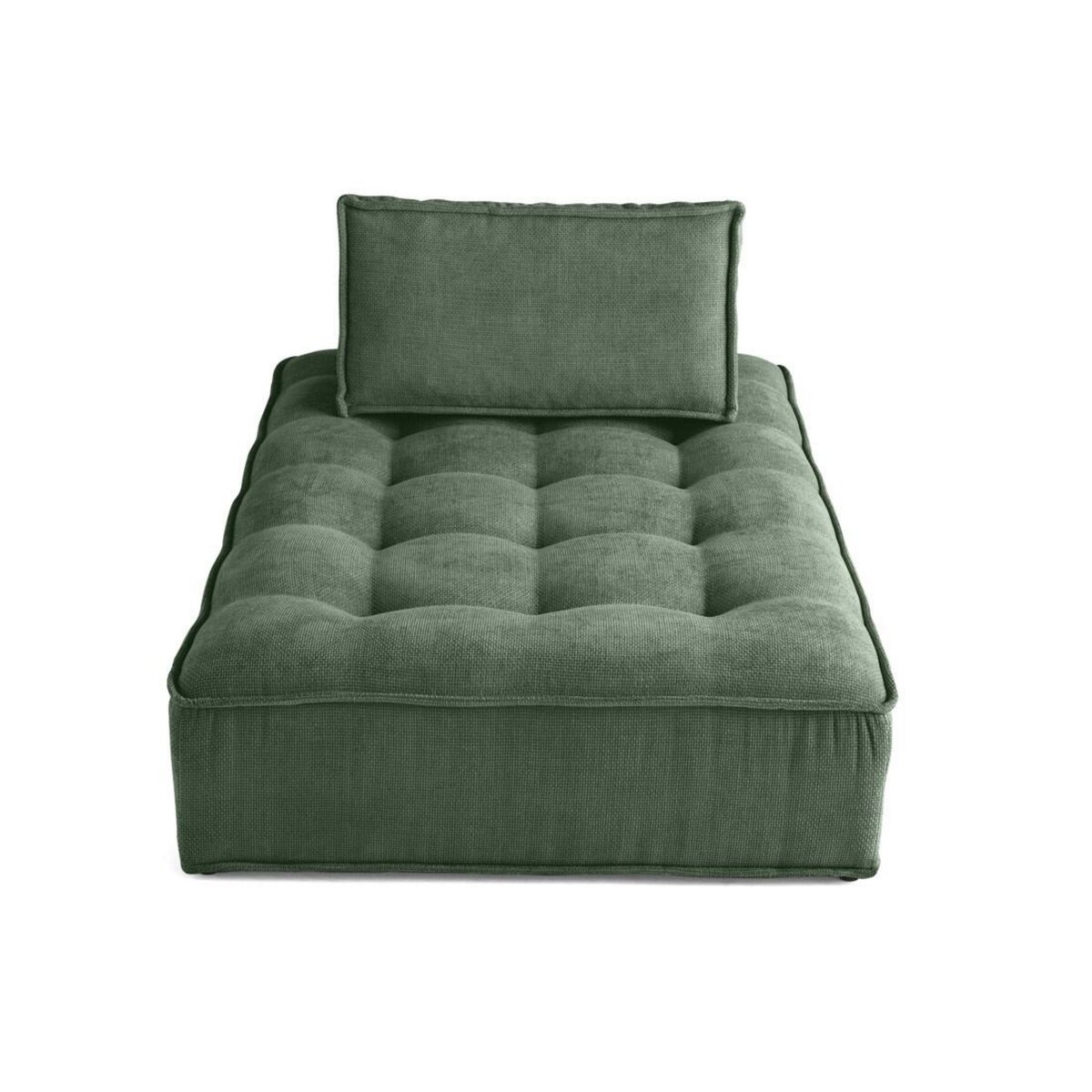 LISA DESIGN Marisol - module d'assise méridienne - velours texturé