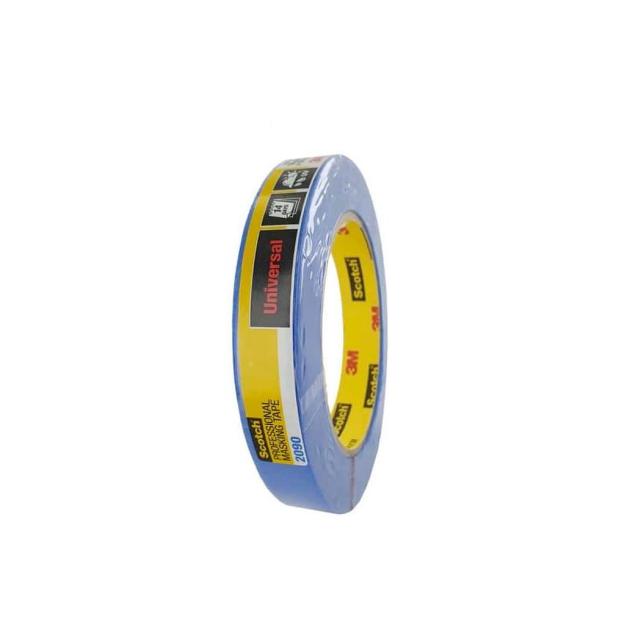 3M Ruban de masquage 3m 2090 18mm x 50m bleu x 5