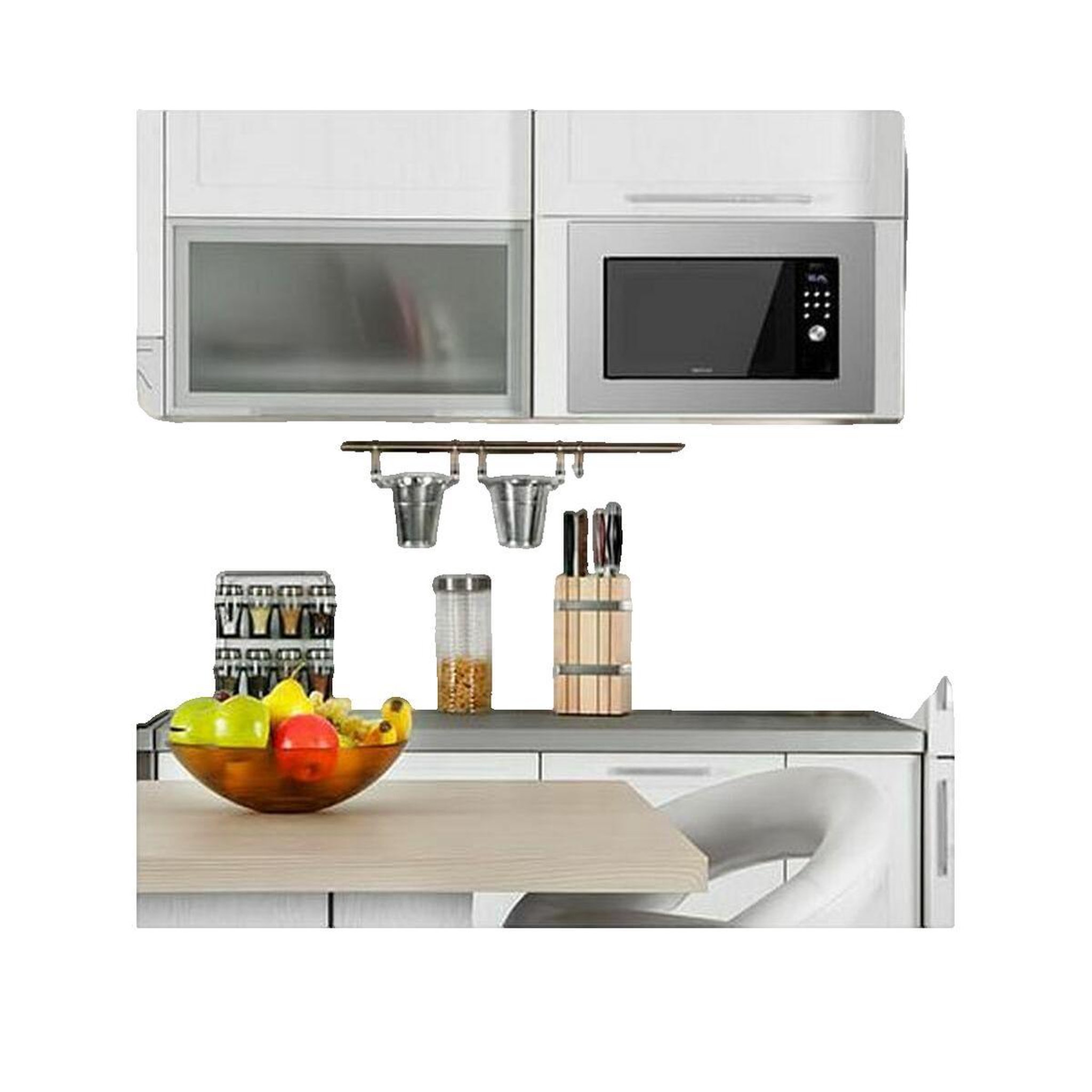 Voir la diapositive 3 : CECOTEC Micro-ondes Cecotec 8435484013802 Noir Acier 20L