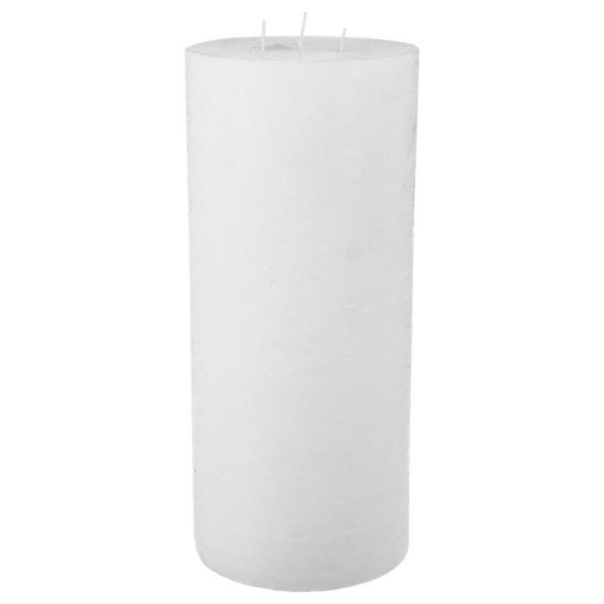 COMPTOIR DE LA BOUGIE Bougie Ronde  Rustic  32cm Blanc