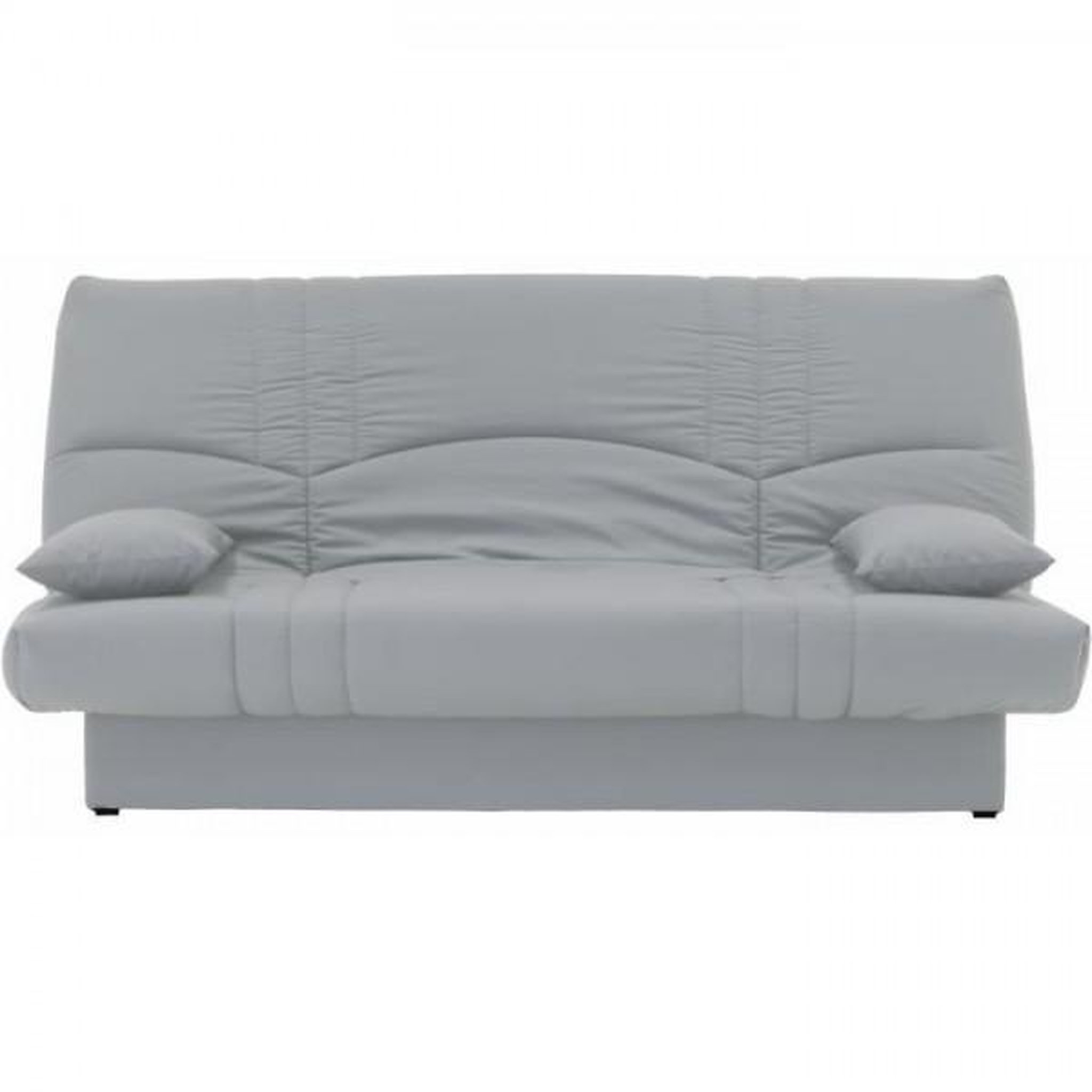 MARKET24 Banquette clic clac 3 places - Tissu gris clair - Style Contemporain - L 190 x P92 cm - DREAM