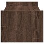 Voir la diapositive 5 : VIDAXL Support de moniteur chêne marron 50x27x20 cm bois d ingénierie