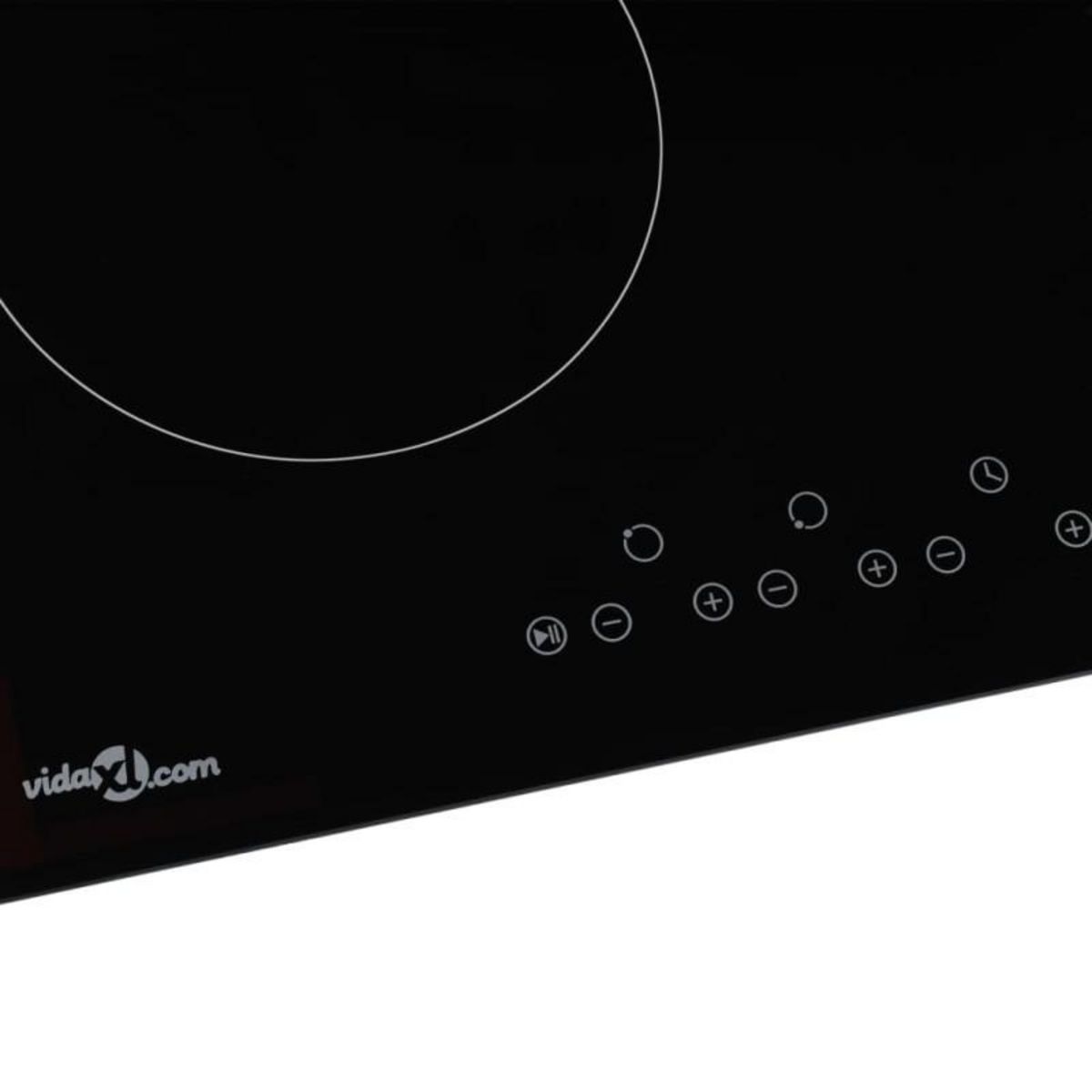 VIDAXL Plaque de cuisson Céramique 4 brûleurs Contrôle tactile 6000 W