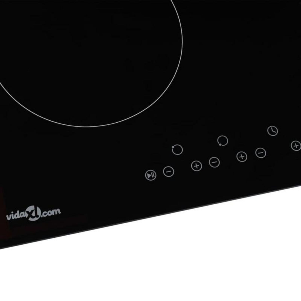 VIDAXL Plaque de cuisson Céramique 4 brûleurs Contrôle tactile 6000 W