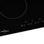 Voir la diapositive 4 : VIDAXL Plaque de cuisson Céramique 4 brûleurs Contrôle tactile 6000 W