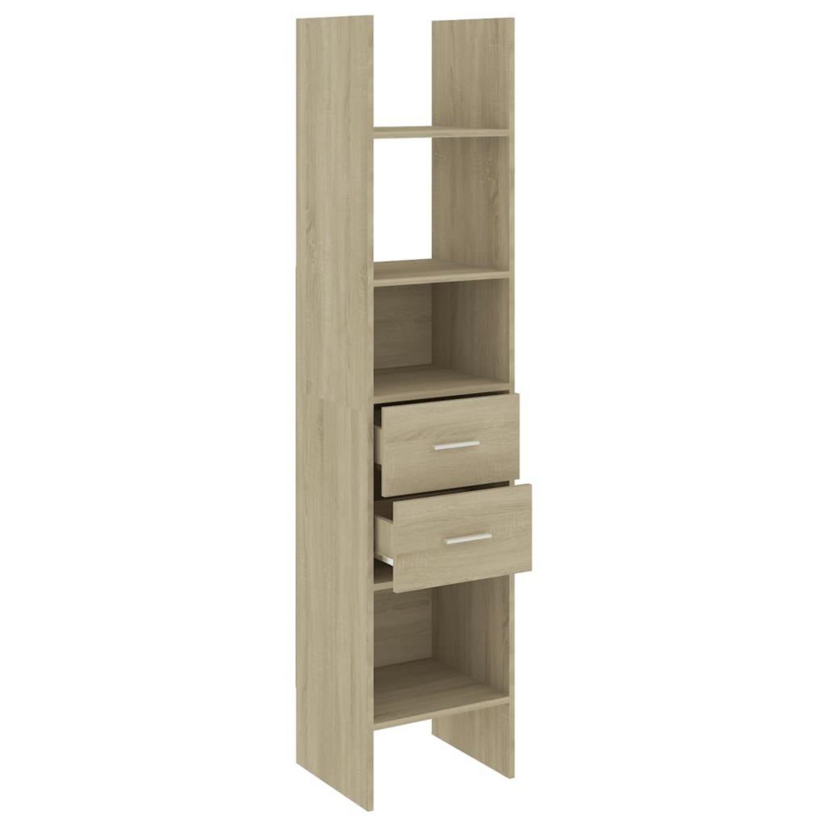 VIDAXL Bibliotheque Chene sonoma 40x35x180 cm Bois d'ingenierie