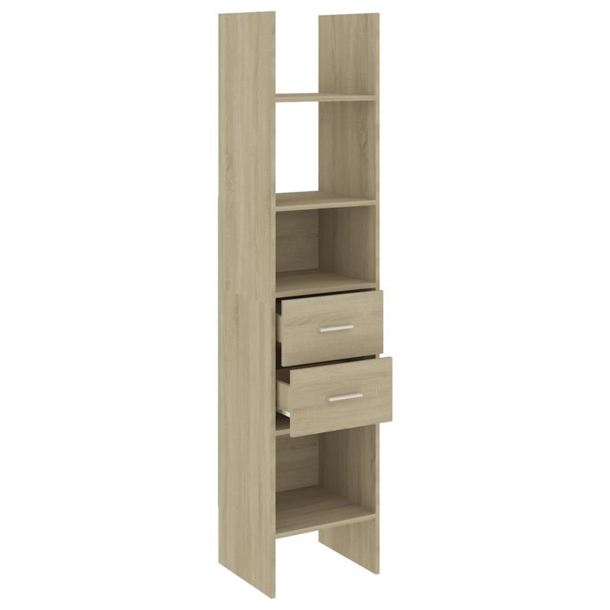 VIDAXL Bibliotheque Chene sonoma 40x35x180 cm Bois d'ingenierie
