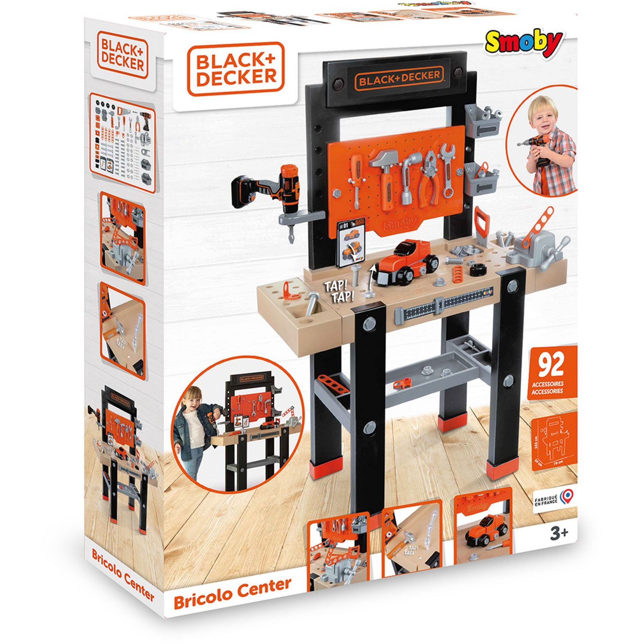 SMOBY Etabli Bricolo Center Black & Decker