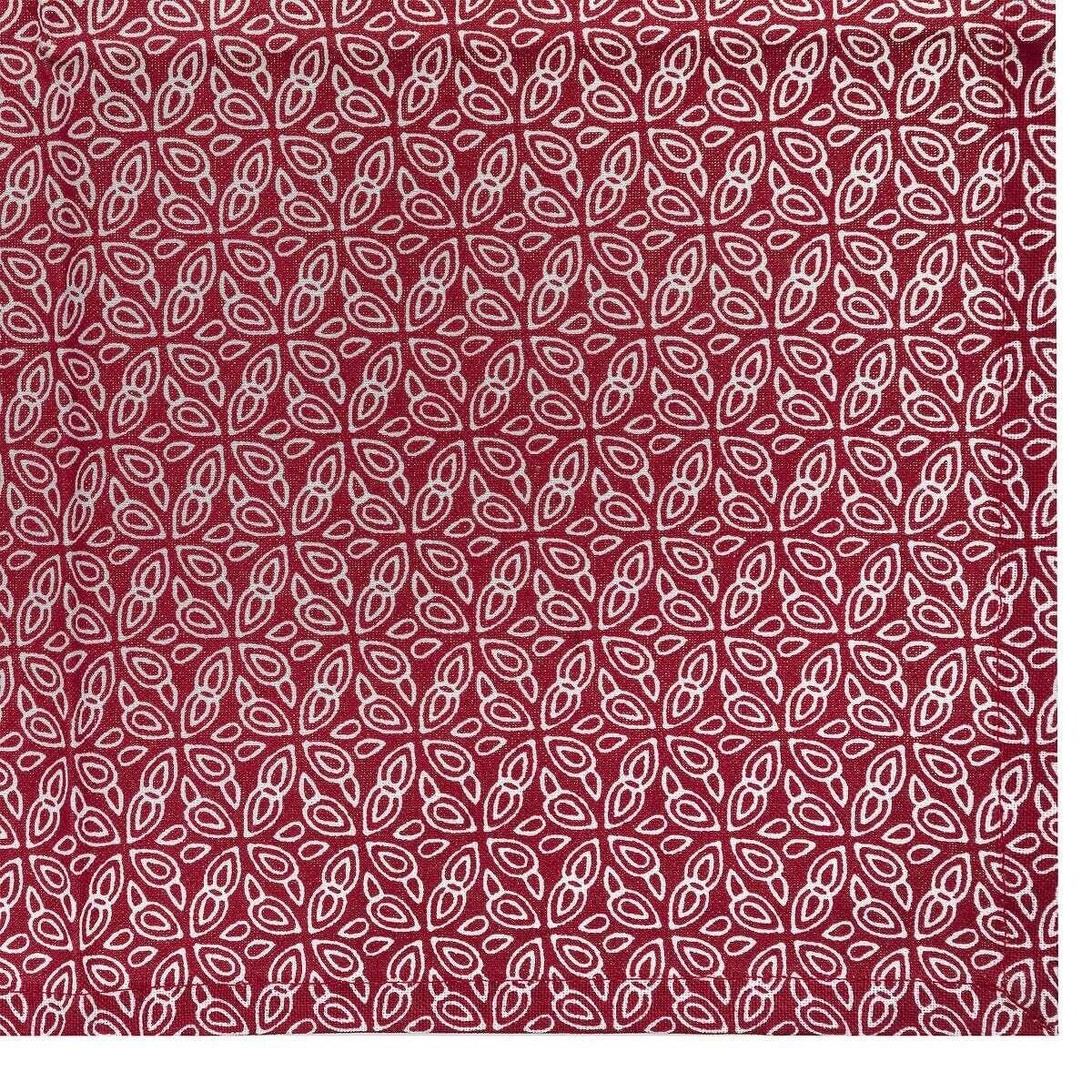 Voir la diapositive 2 : Eden Lot de 4 serviettes de table graphique