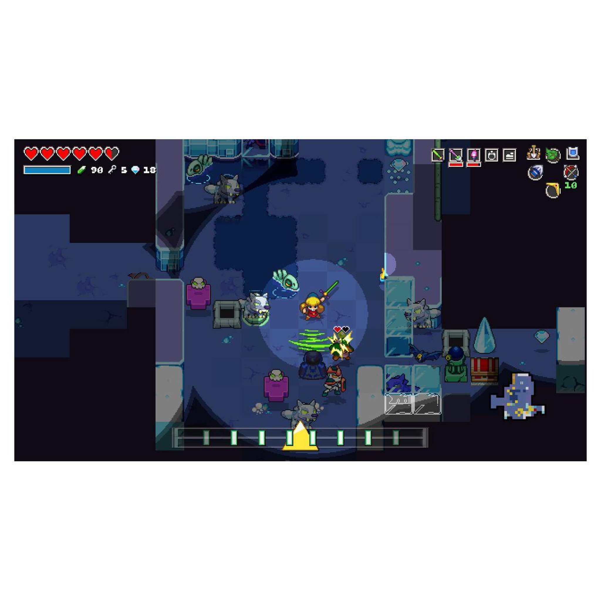 Voir la diapositive 2 : Cadence of Hyrule Crypt of the Necrodancer Featuring The Legend of Zelda Nintendo Switch