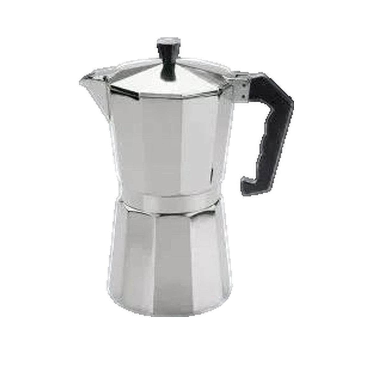 CILIO Cafetière Cilio Modèle polyvalent Jusqu'à 6 tasses Aluminium Argenté