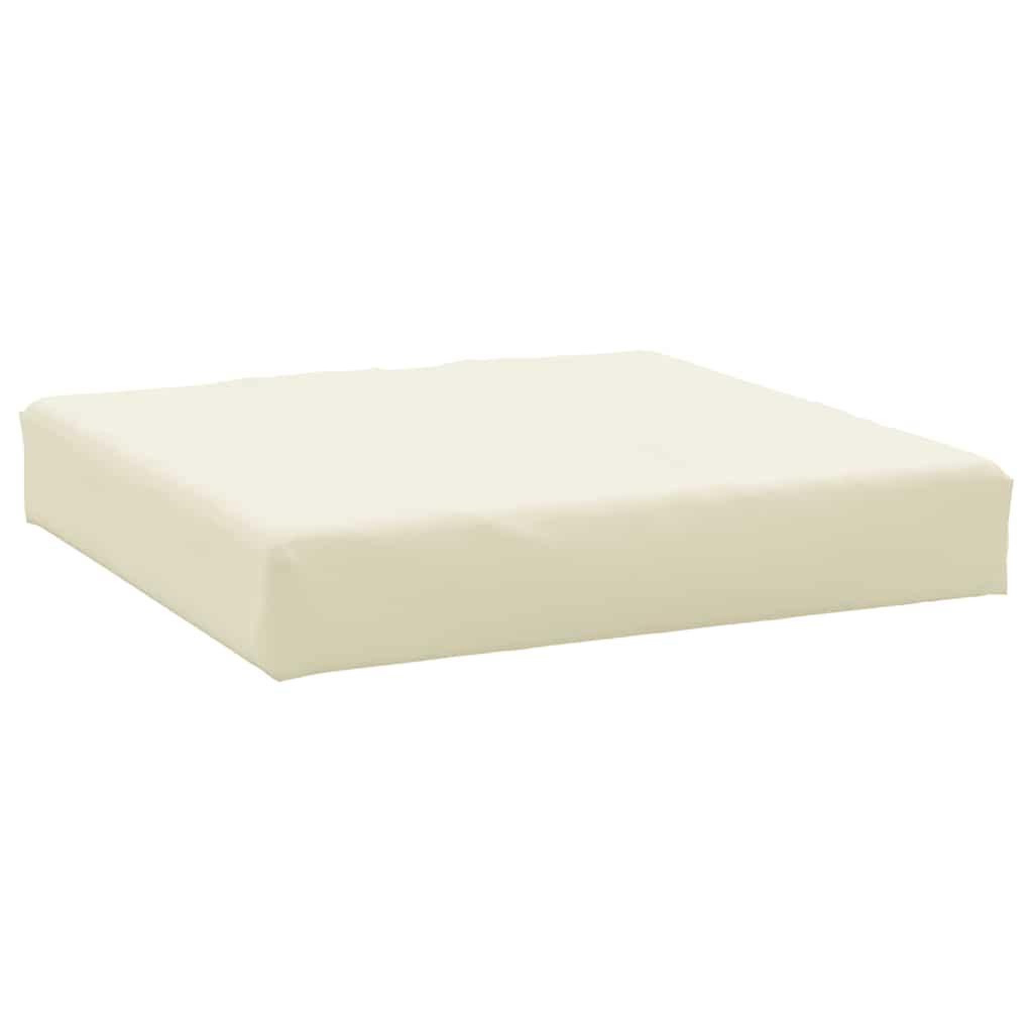 Voir la diapositive 5 : VIDAXL Coussins de palette lot de 3 blanc creme tissu oxford