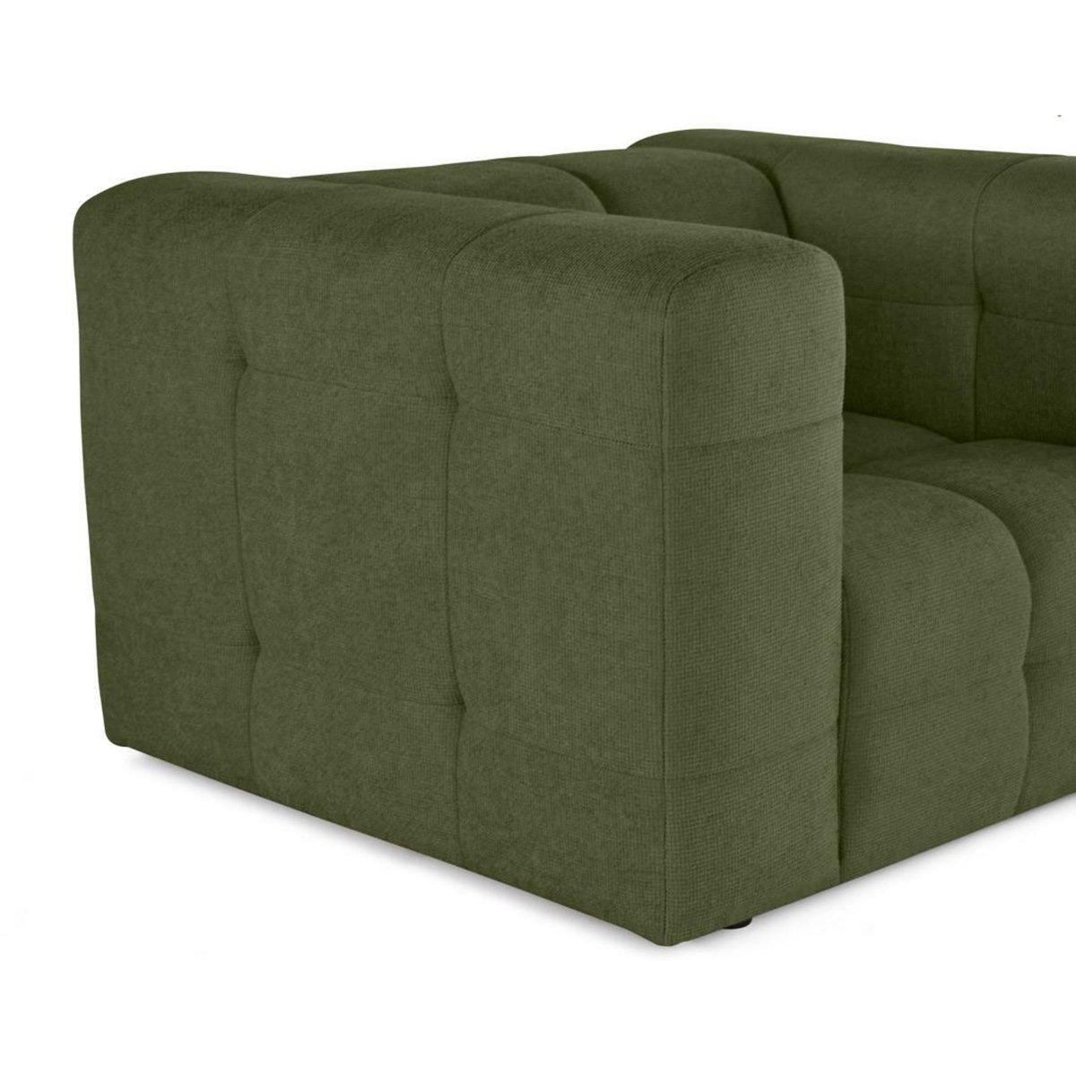 LISA DESIGN Suzano - fauteuil en tissu texturé