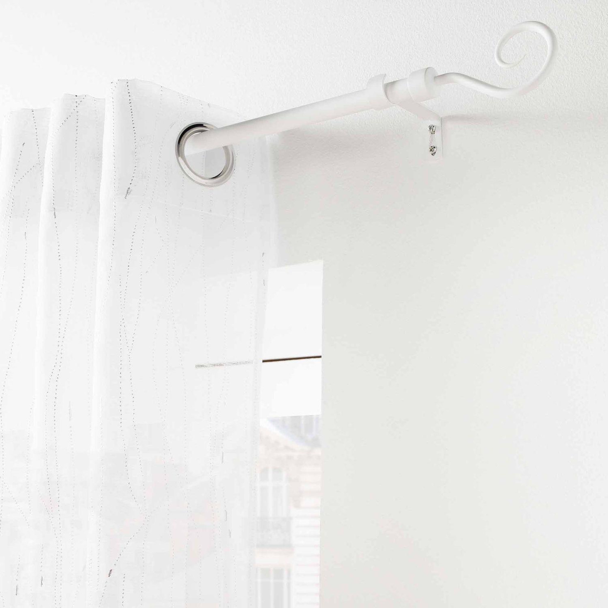 Voir la diapositive 2 : DOUCEUR D'INT�RIEUR Kit de tringle à rideaux extensible arabesque