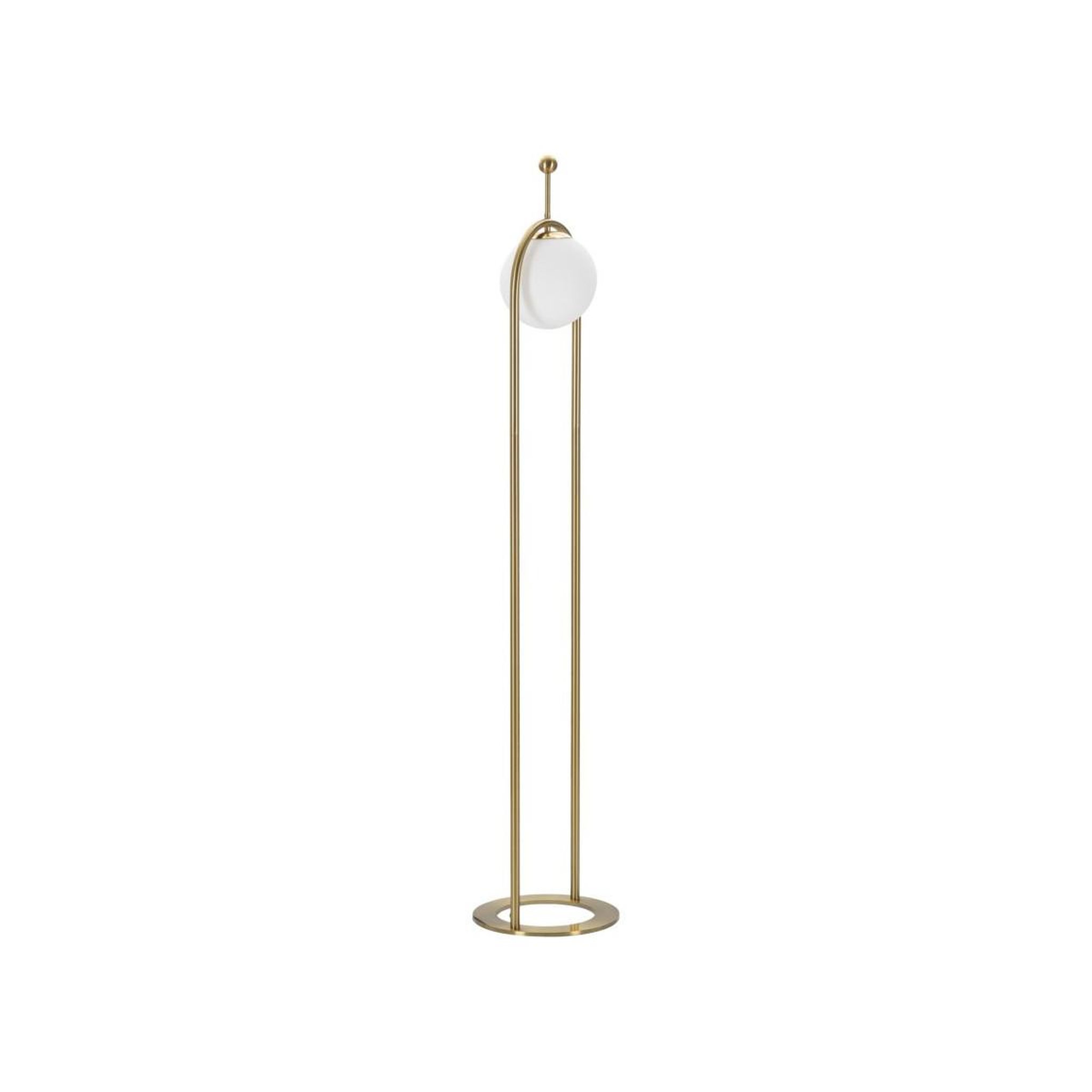 Voir la diapositive 4 : Paris Prix Lampadaire design arc  luci  168cm blanc & or