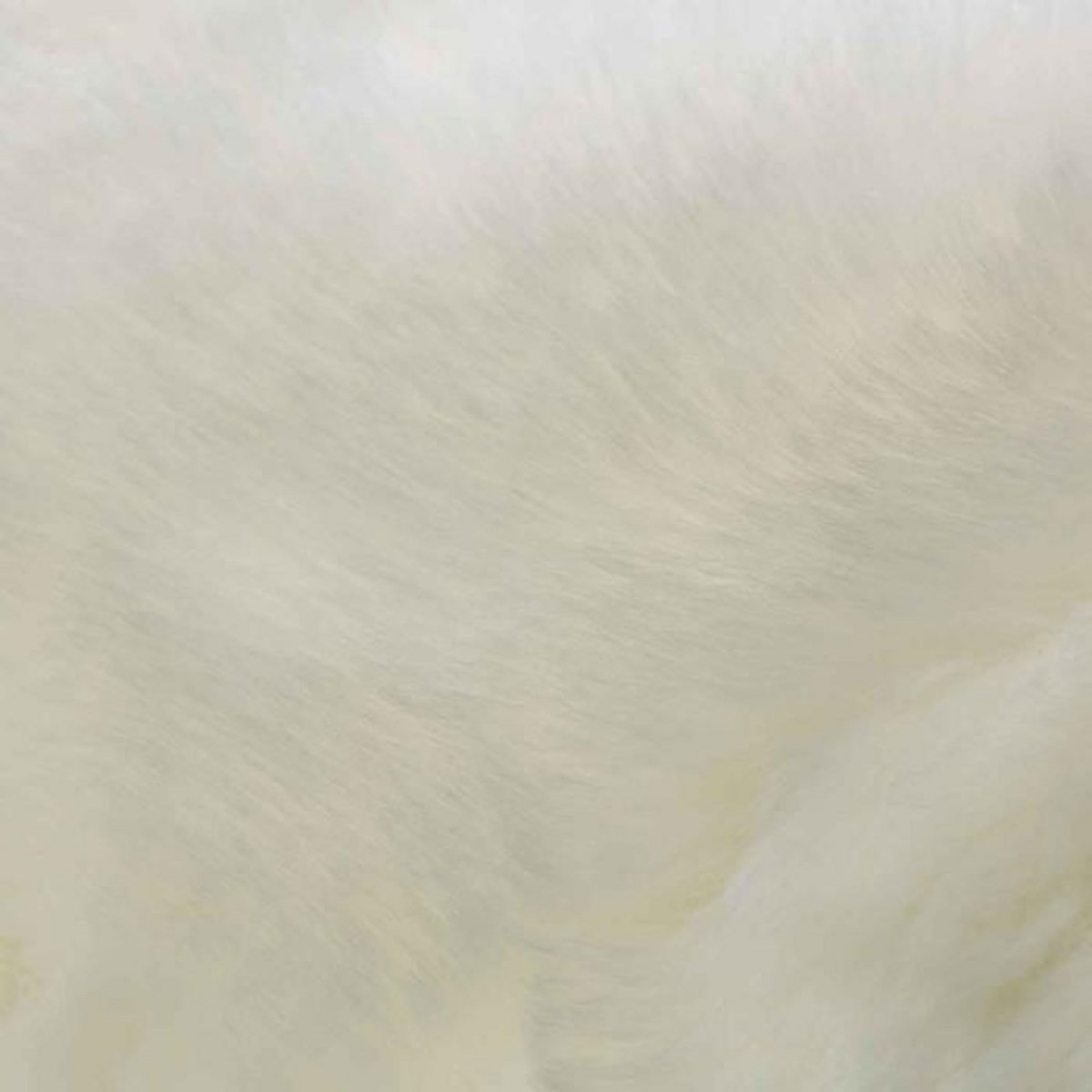 Paris Prix Coussin Imitation Fourrure  Sabah  40x40cm Ivoire