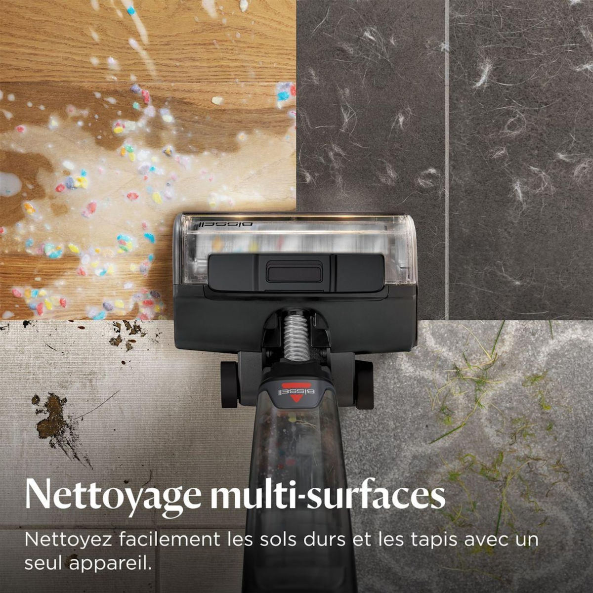 BISSELL Aspirateur laveur Crosswave Omniforce EdgeFind PRO 4345N